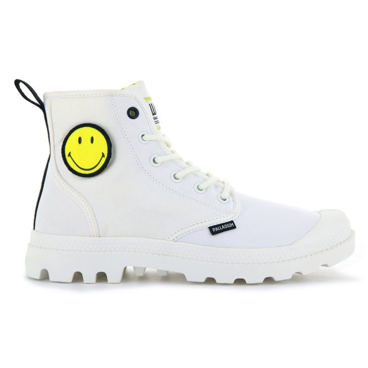 Dámské Boty Palladium Pampa Smiley Change Bílé | CZ DCP-18H